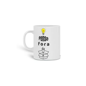 Caneca Pense Fora da Caixa