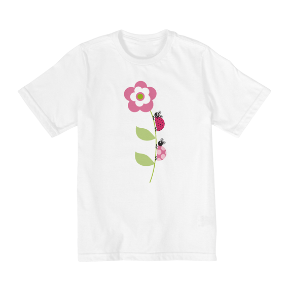 Camiseta Infantil Joaninha