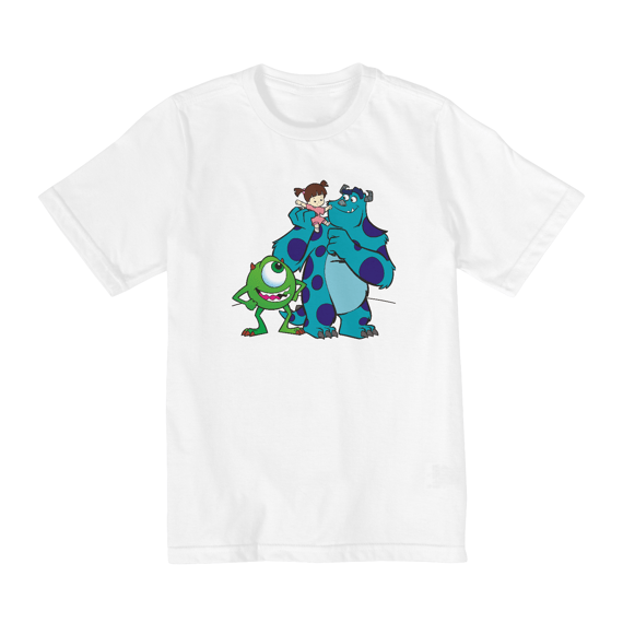Camiseta Infantil Monstros S.A.