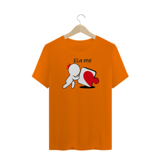 Nome do produto T-Shirt Ela Me Completa