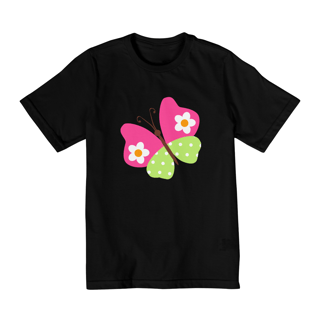 Nome do produto Camiseta Infantil Borboleta