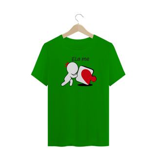Nome do produto T-Shirt Ela Me Completa