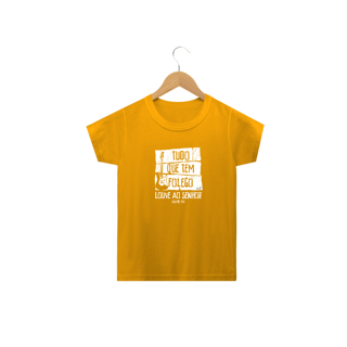 Nome do produto Camiseta Infantil Louve ao Senhor