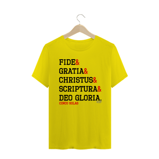 Nome do produto Camiseta Cinco Solas (cores claras)