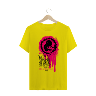 Nome do produto Camiseta Não ao Aborto (cores claras)