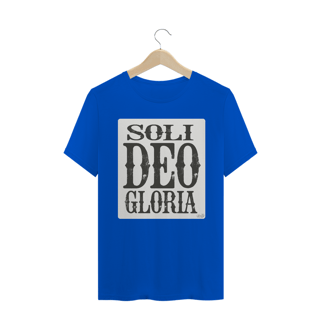 Nome do produto Camiseta Soli Deo Gloria - cores escuras