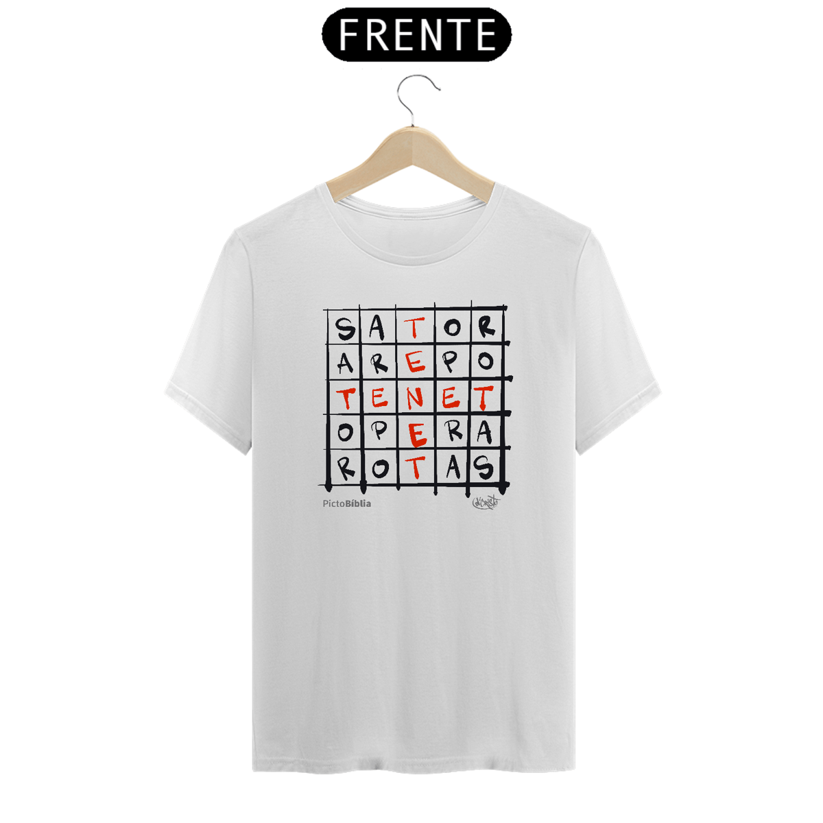 Nome do produto: Camiseta Quadrado Sator
