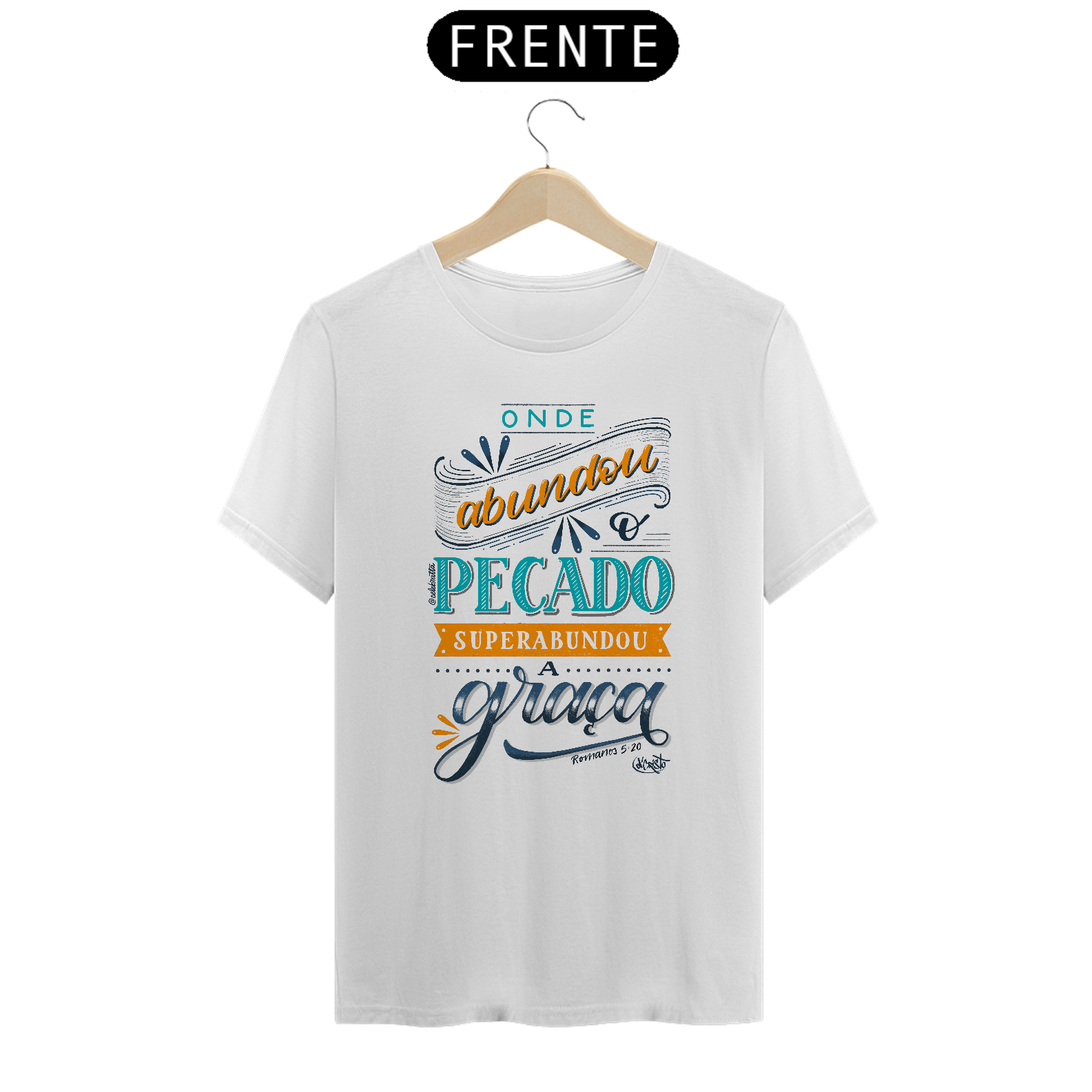 Camiseta Superabundou Graça