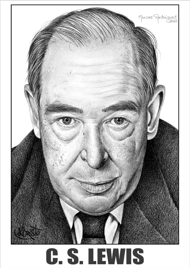 Desenho C.S. Lewis