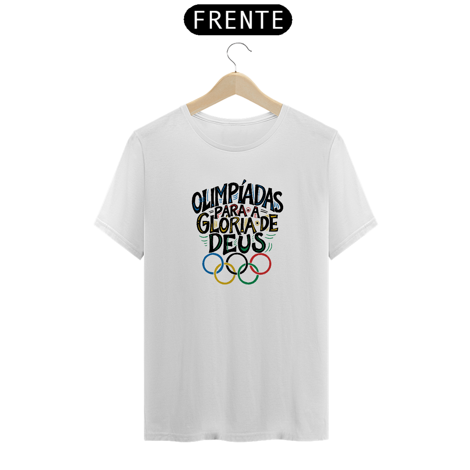 Camiseta Olimpíadas para Glória de Deus