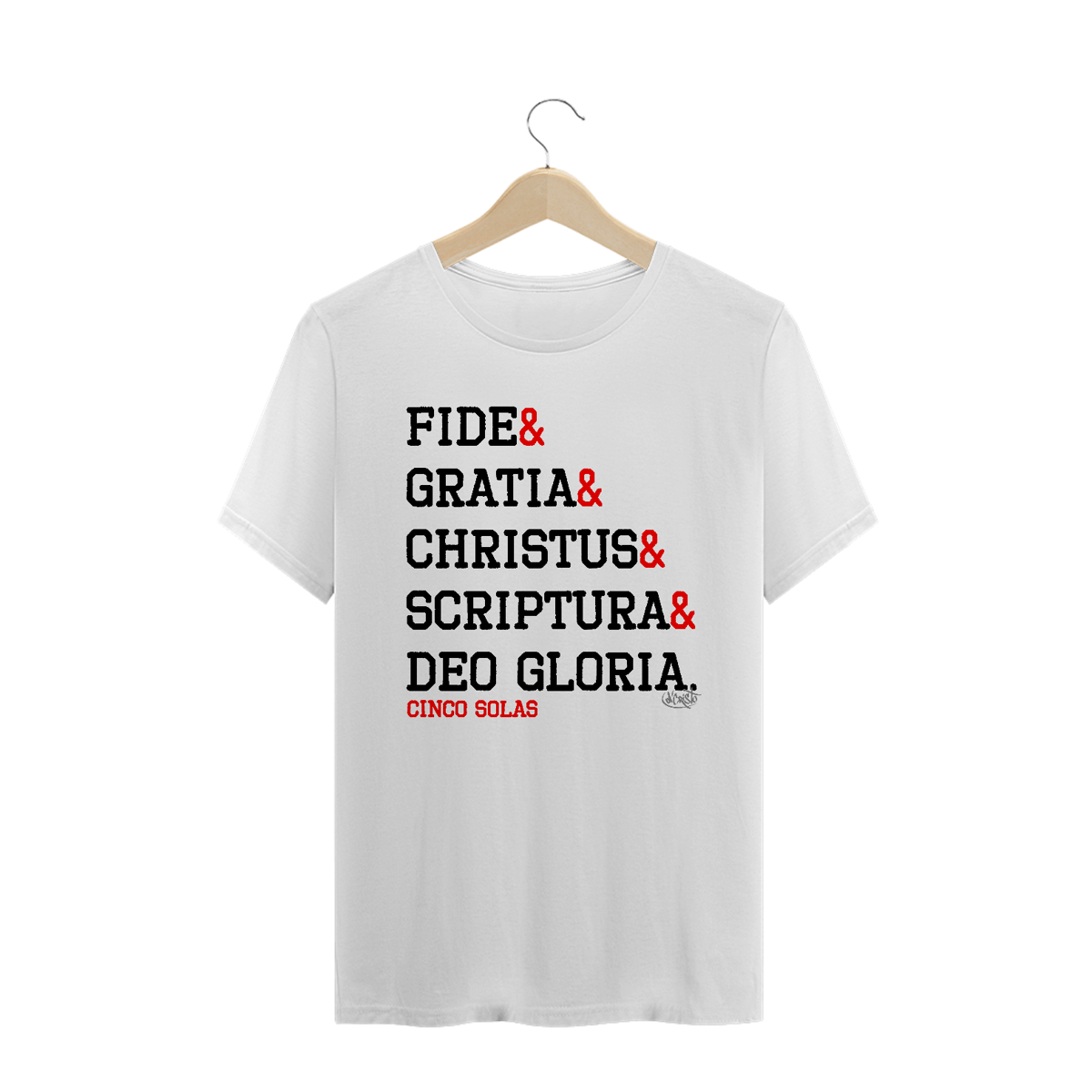 Nome do produto: Camiseta Cinco Solas (cores claras)