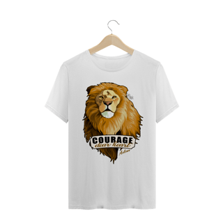 Nome do produto Camiseta Aslan Courage [As Crônicas de Nárnia]