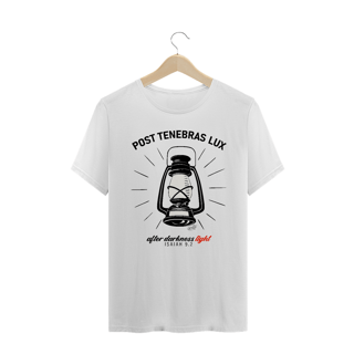 Nome do produto Camiseta Post Tenebras Lux - cores claras