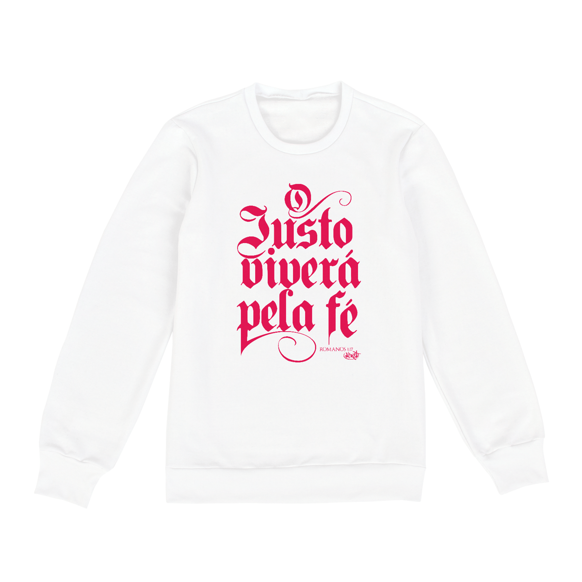 Nome do produto: Moletom O Justo Viverá pela Fé