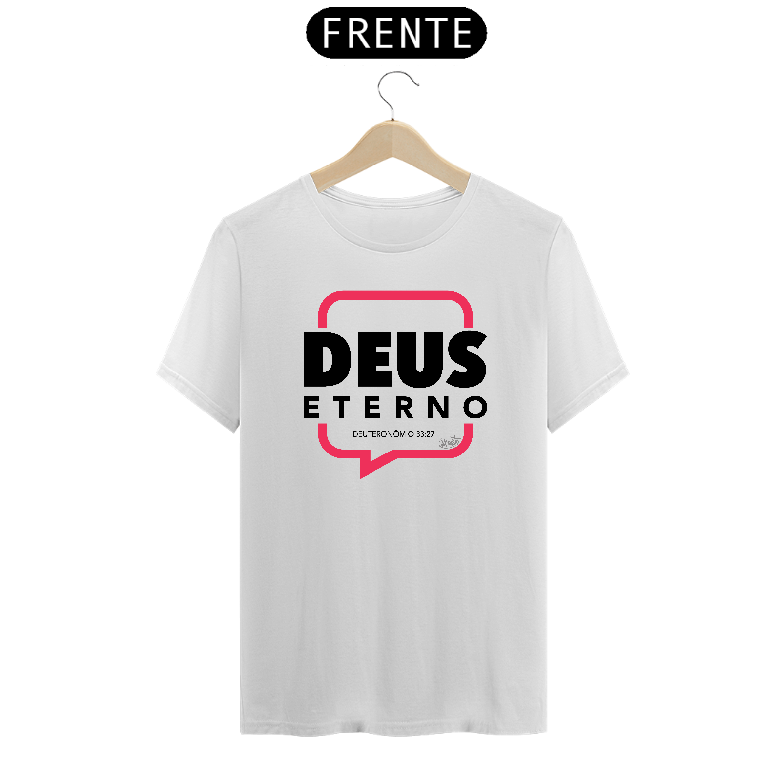 Camiseta Deus Eterno (cores claras)