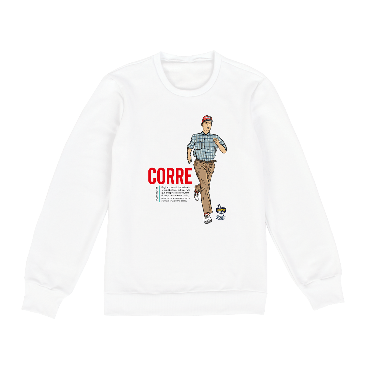 Nome do produto: Moletom Corre Gump