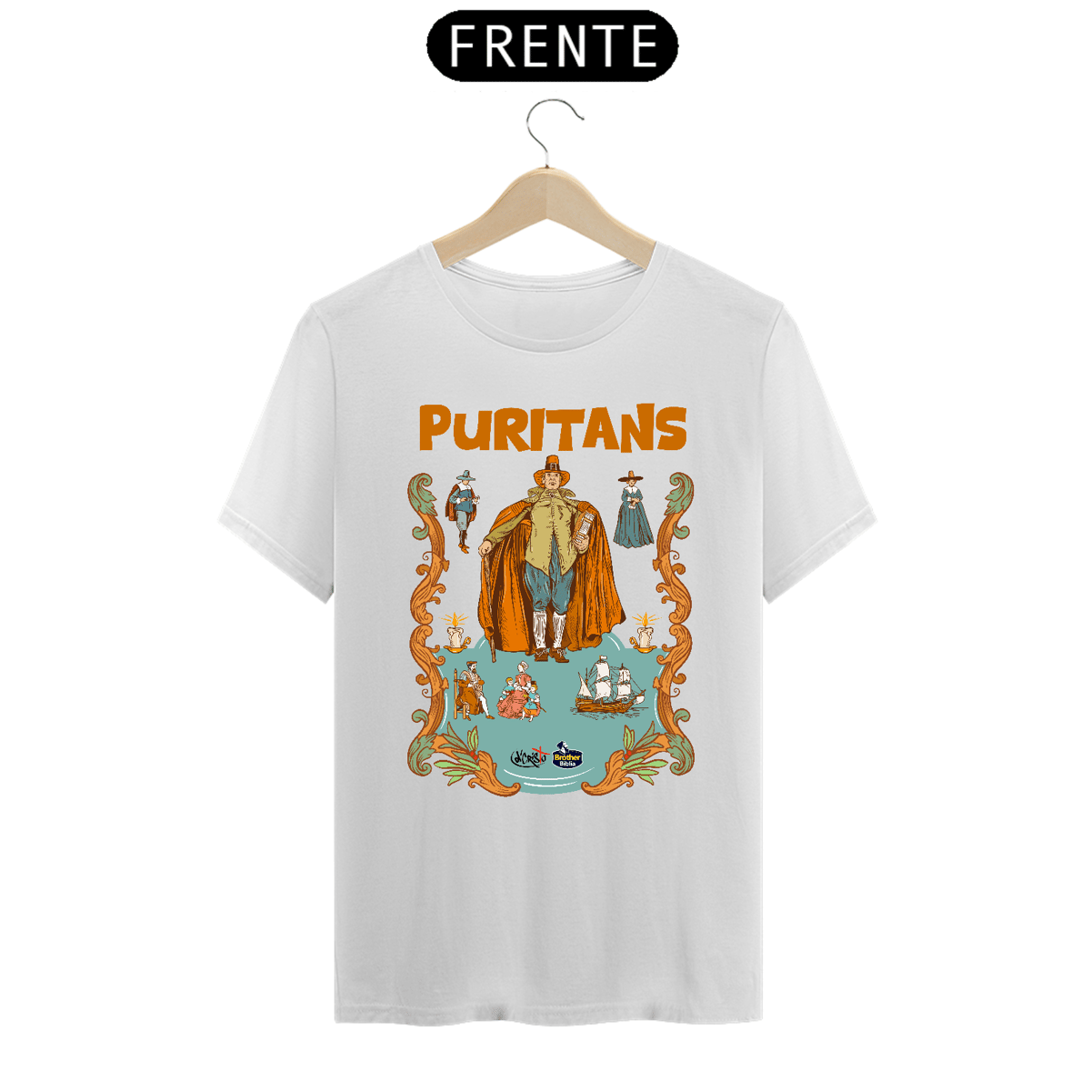 Nome do produto: Camiseta Puritanos 