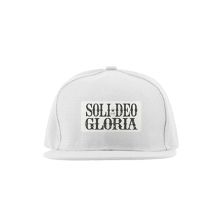 Nome do produto Boné Soli Deo Gloria (snapback)