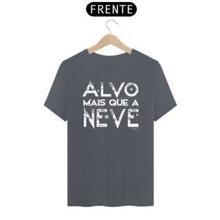 Nome do produto Camiseta Alvo Mais que a Neve