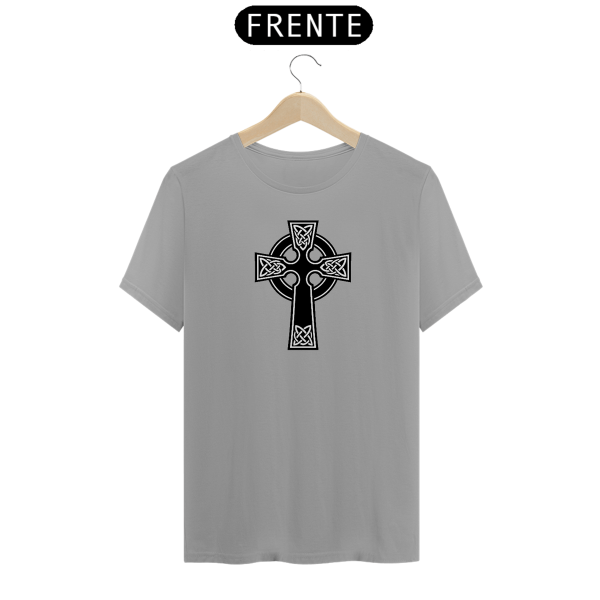 Nome do produto: Camiseta Cruz Celta