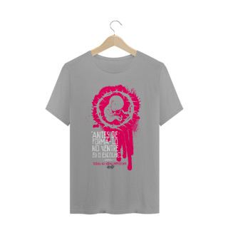 Nome do produto Camiseta Não ao Aborto (cores escuras)