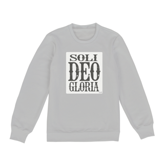 Nome do produto Moletom Soli Deo Gloria