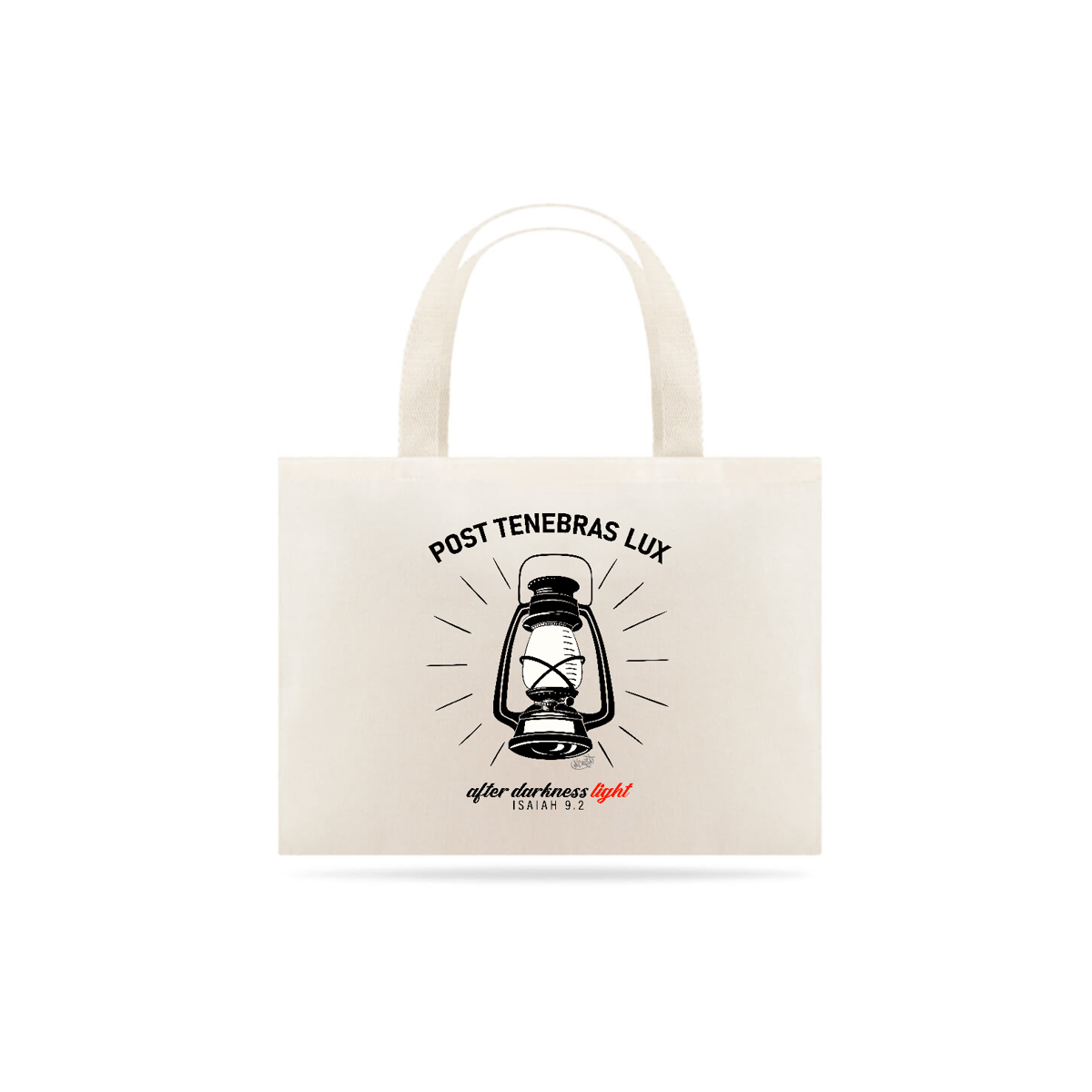 Nome do produto: Eco Bag Post Tenebras Lux