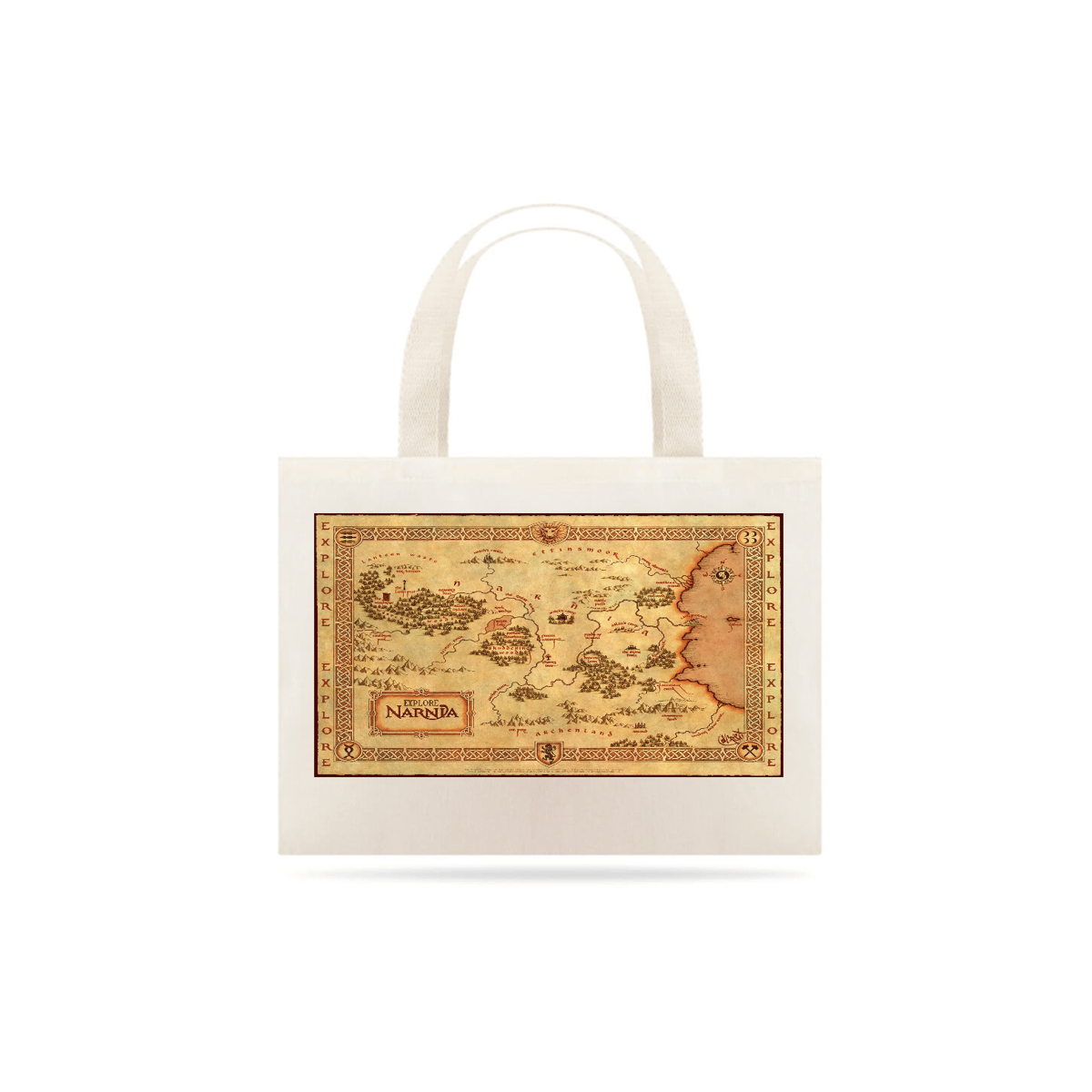 Nome do produto: Eco Bag Explore Narnia [As Crônicas de Nárnia]