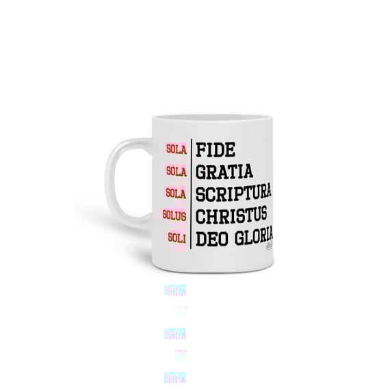 Caneca 5 Solas