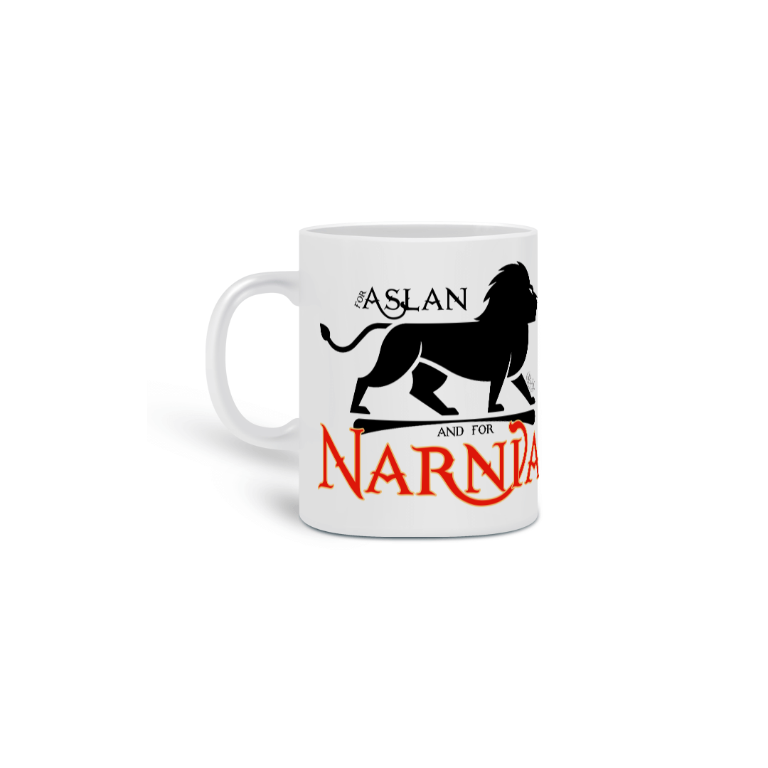 Caneca For Aslan [As Crônicas de Nárnia]