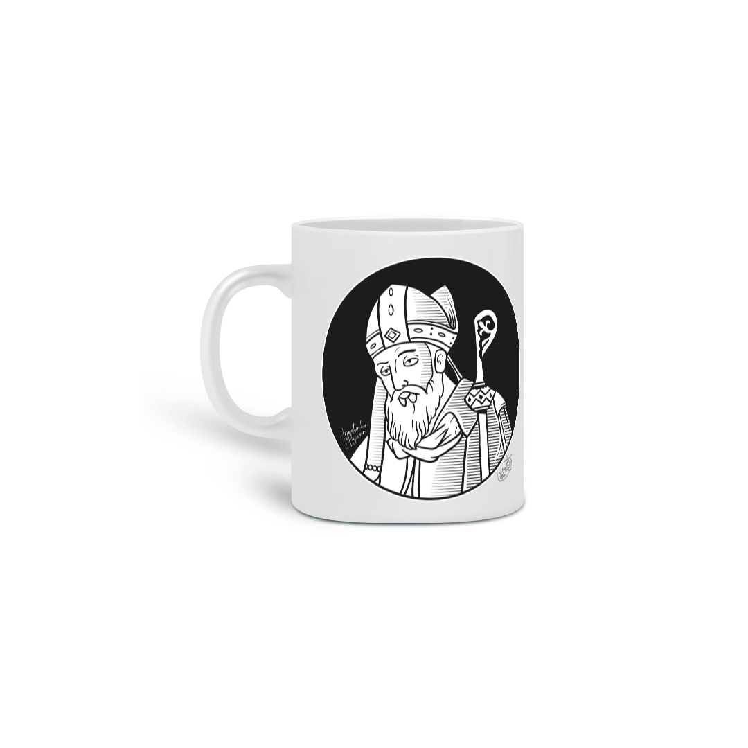 Nome do produto: Caneca Agostinho de Hipona [Coleção Reformadores]