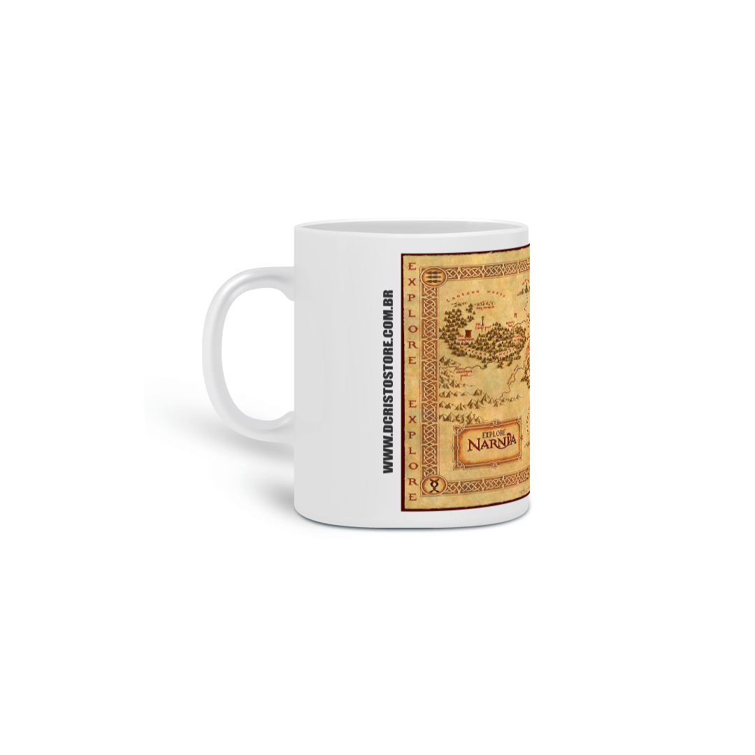 Nome do produto: Caneca Explore Narnia [As Crônicas de Nárnia]