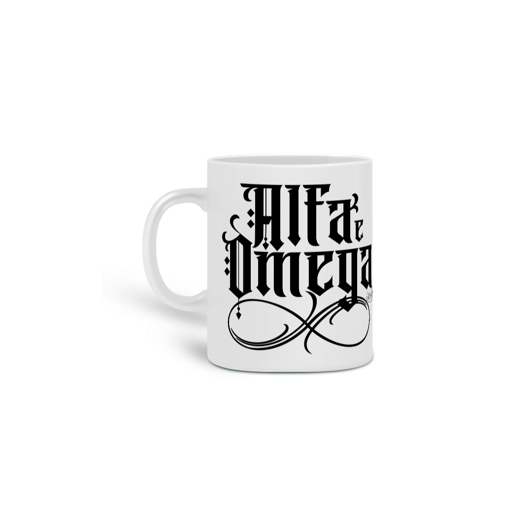 Nome do produto: Caneca Alfa e Omega