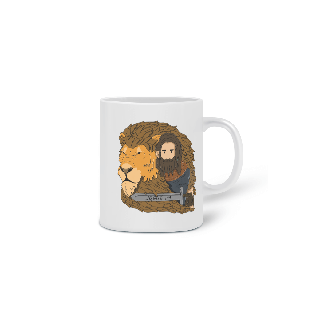 Nome do produto: Caneca Seja Forte e Corajoso
