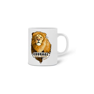 Nome do produto Caneca Aslan Courage [As Crônicas de Nárnia]