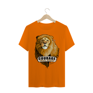 Nome do produto Camiseta Aslan Courage [As Crônicas de Nárnia]