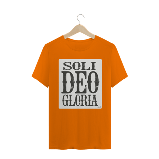 Nome do produto Camiseta Soli Deo Gloria - cores escuras