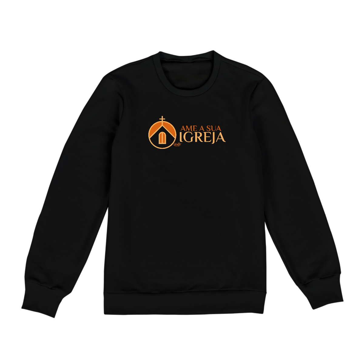 Nome do produto: Moletom Ame a Sua Igreja