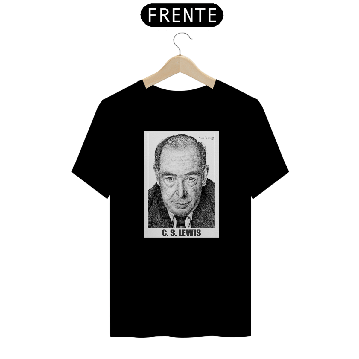Nome do produto: Camiseta C.S. Lewis