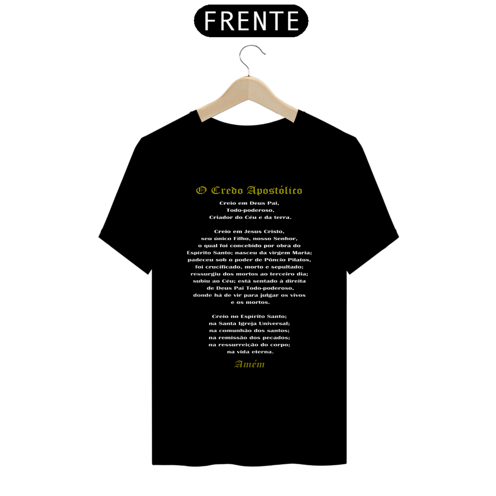 Camiseta O Credo Apostólico