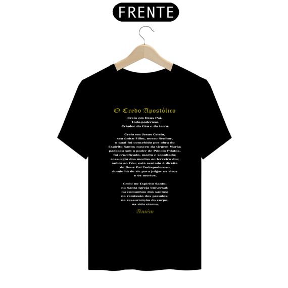 Camiseta O Credo Apostólico