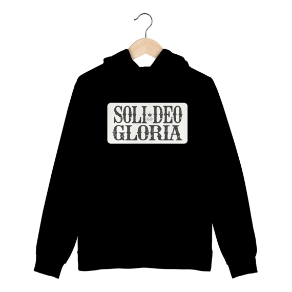 Moletom Soli Deo Gloria (canguru)