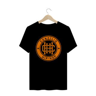 Camiseta Concílio (Preta/Laranja)