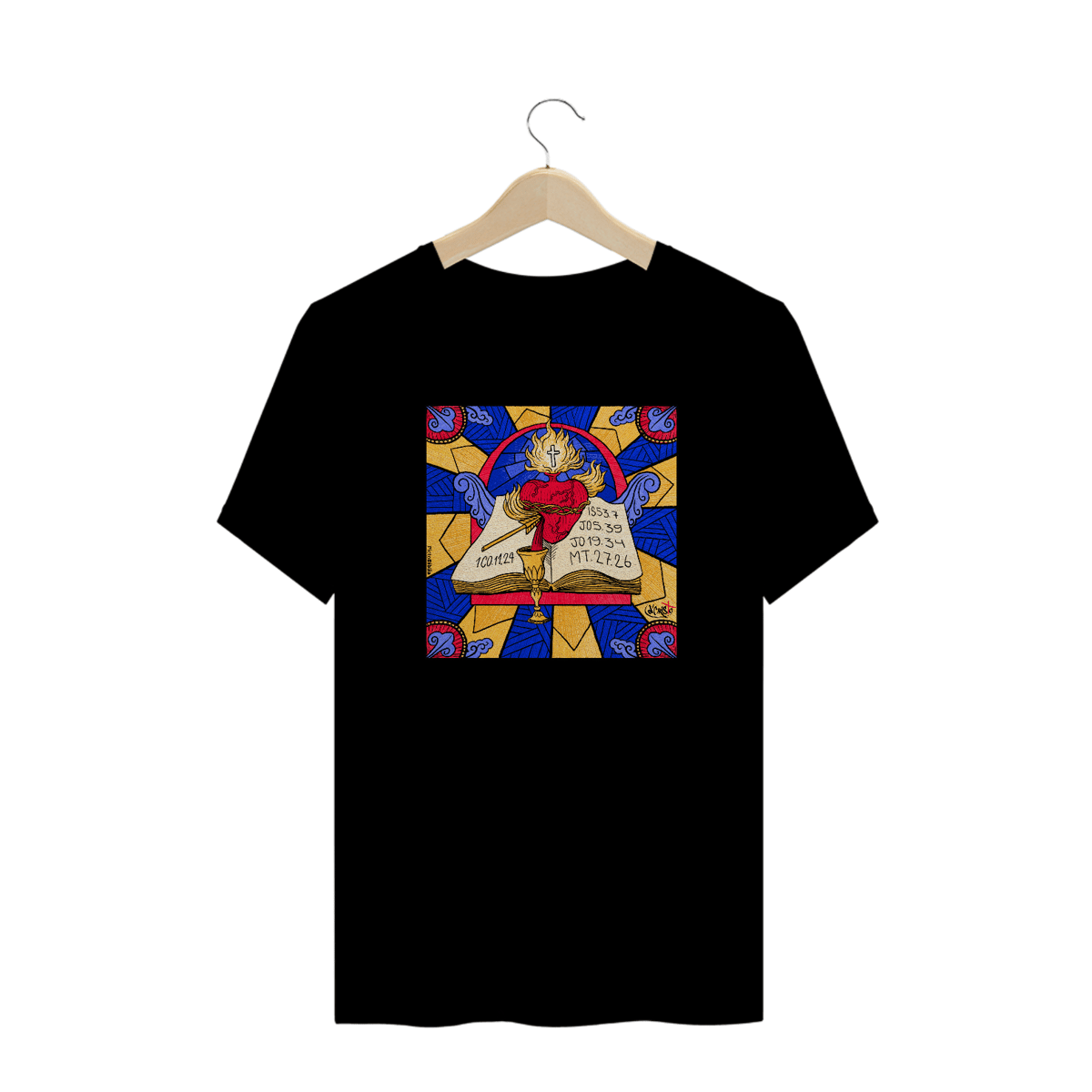 Nome do produto: Camiseta Eucaristia (Vitral)