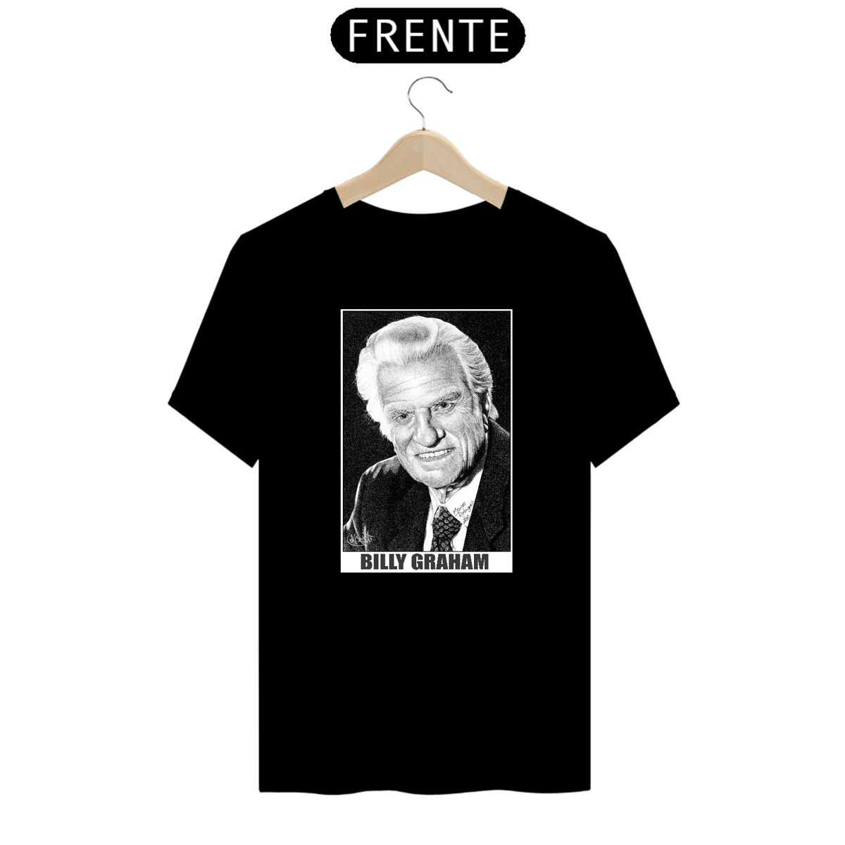 Nome do produto: Camiseta Billy Graham