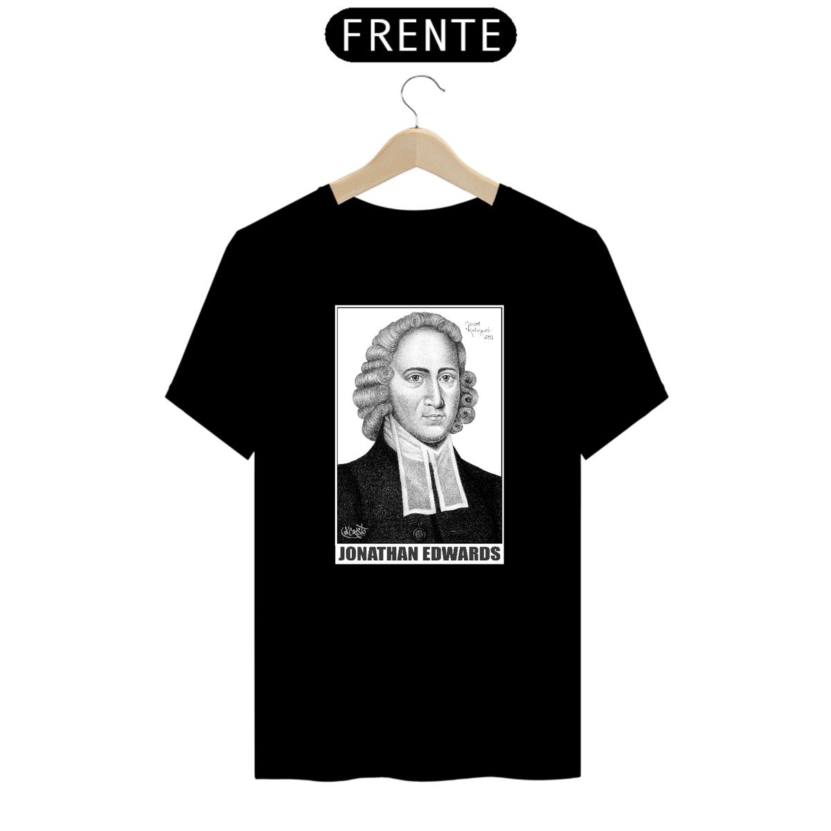 Nome do produto: Camiseta Jonathan Edwards