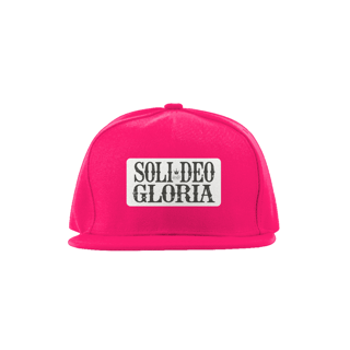 Nome do produto Boné Soli Deo Gloria (snapback)