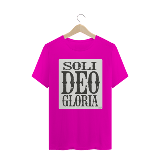 Nome do produto Camiseta Soli Deo Gloria - cores escuras