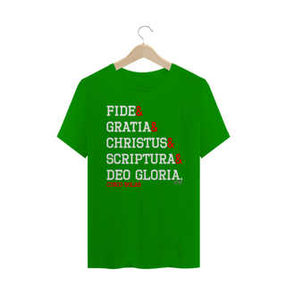 Nome do produto Camiseta Cinco Solas (cores escuras)