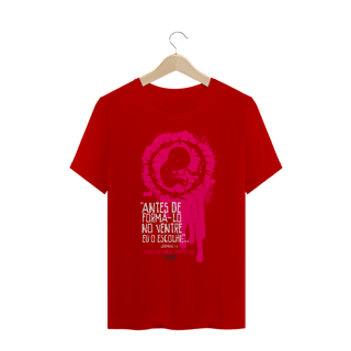Nome do produto Camiseta Não ao Aborto (cores escuras)